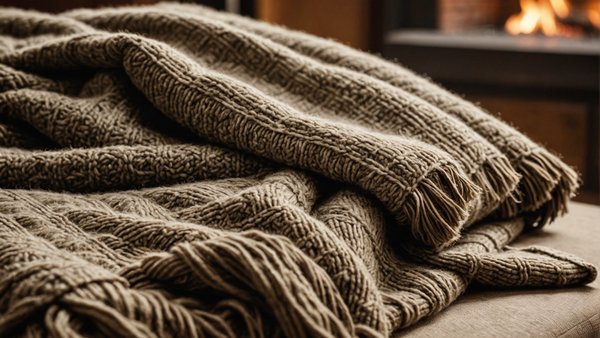 Plaid en laine: le luxe chaleureux pour vos moments de détente