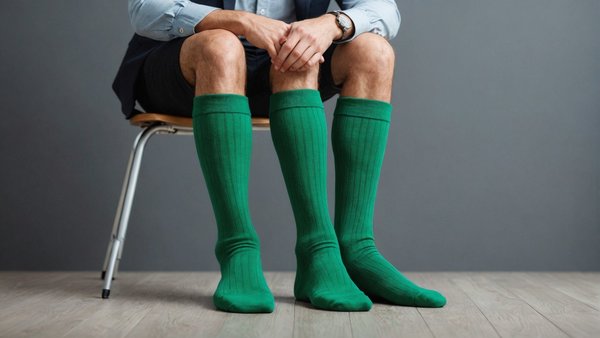 Chaussettes de couleur verte homme et femme : a quelle tenue les assortir ?